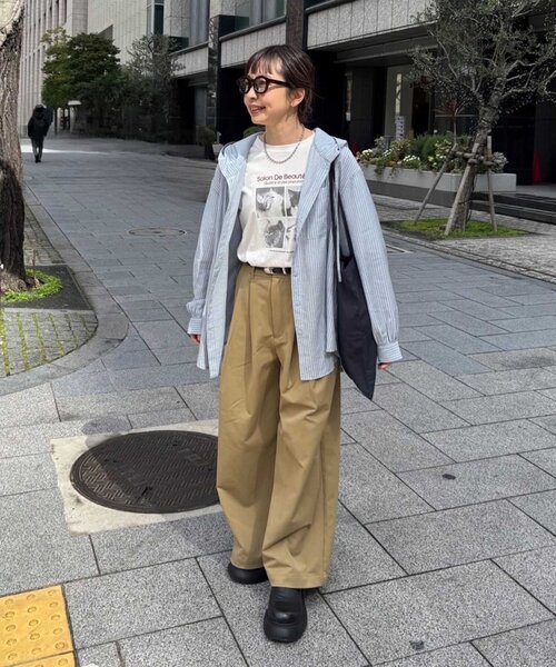 DISCOAT(ディスコート)の「【Enlude】アソートボックスフォトTシャツ《ユニセックス》(Tシャツ/カットソー・レディース・ホワイト系その他2/ホワイト系その他/ブラウン・SMALL/MEDIUM)」の18枚目の写真