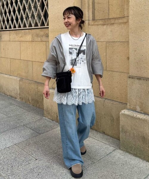 DISCOAT(ディスコート)の「【Enlude】アソートボックスフォトTシャツ《ユニセックス》(Tシャツ/カットソー・レディース・ホワイト系その他2/ホワイト系その他/ブラウン・SMALL/MEDIUM)」の22枚目の写真