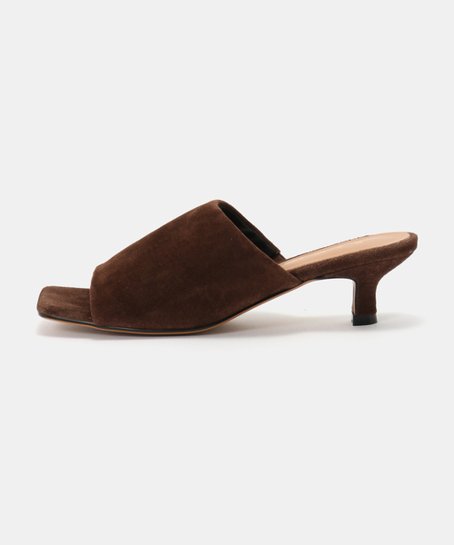 REMME（レメ）の「REMME/レメ SLOBE別注 スウェードミュール（その他シューズ・レディース・ブラウン・36/37/38）」の2枚目の写真