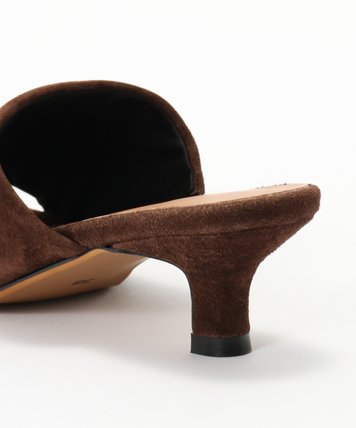 REMME（レメ）の「REMME/レメ SLOBE別注 スウェードミュール（その他シューズ・レディース・ブラウン・36/37/38）」の5枚目の写真