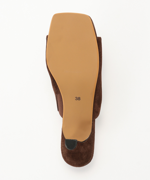 REMME（レメ）の「REMME/レメ SLOBE別注 スウェードミュール（その他シューズ・レディース・ブラウン・36/37/38）」の7枚目の写真