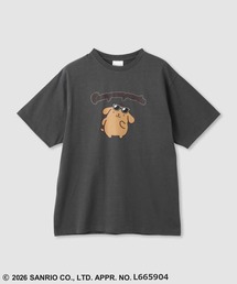 【Sanrio/サンリオ】 日焼けキャラクタープリント ラインストーンBIGTシャツ