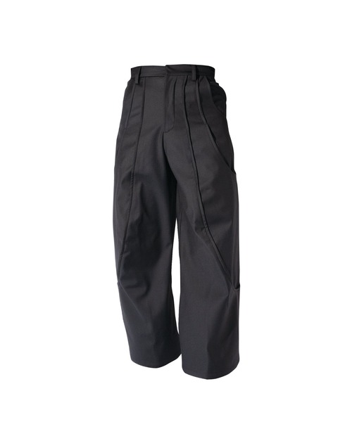 GOAT ESSENCE(ゴートエッセンス)の「TUCK CURVE WIDE PANTS(スラックス・メンズ・ベージュ/ブラック/グレー・1/2)」の6枚目の写真