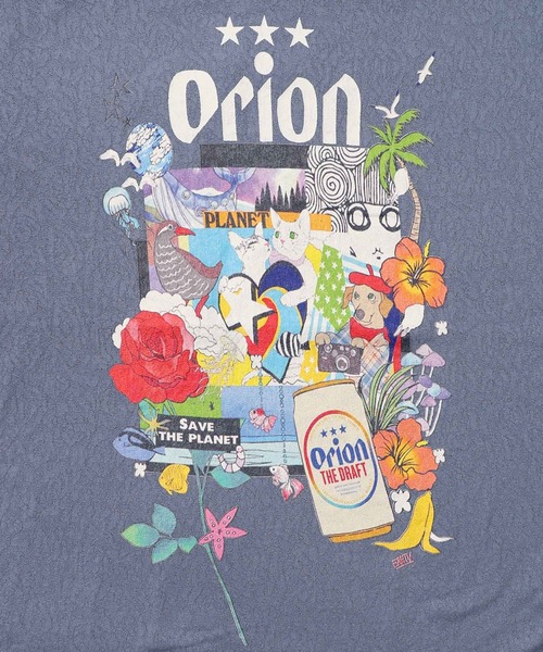 ScoLar(スカラー)の「161680:orion×ScoLar save the planet Tシャツ(Tシャツ/カットソー・レディース・ブルー/チャコールグレー/オフホワイト・L/M)」の17枚目の写真