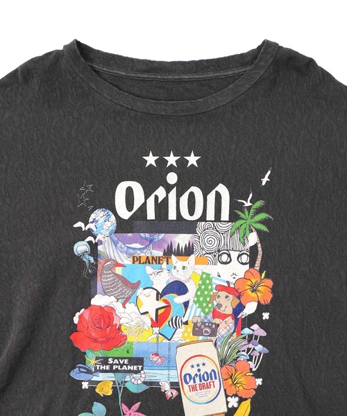 ScoLar(スカラー)の「161680:orion×ScoLar save the planet Tシャツ(Tシャツ/カットソー・レディース・ブルー/チャコールグレー/オフホワイト・L/M)」の18枚目の写真