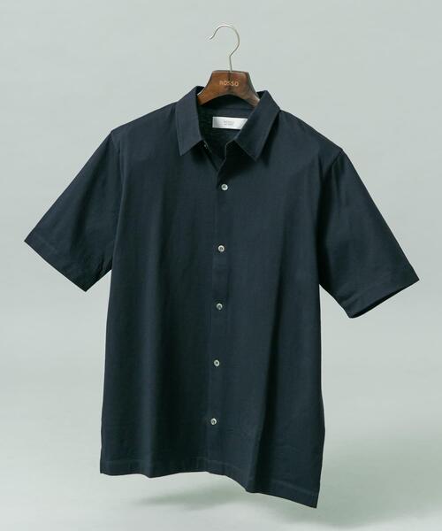 URBAN RESEARCH ROSSO MEN(アーバンリサーチロッソメン)の「『XLサイズあり』『UR TECH』汗ジミ防止レギュラーシャツ(シャツ/ブラウス・メンズ・ライトブルー/ネイビー/ホワイト/ブラック/グレー・MEDIUM/SMALL/X-LARGE/LARGE)」の1枚目の写真