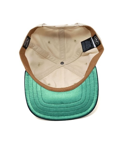 '47（フォーティーセブン）の「フォーティーセブン【47】- ニューヨーク ヤンキース キャップ 【New York Yankees FILEDSTONE CAPTAIN RL SAND STONE/NAVY FLDST17HTP】（キャップ・メンズ・サンドベージュ・ONE SIZE）」の4枚目の写真