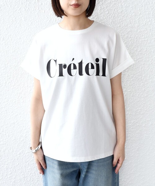 SHIPS Colors(シップス カラーズ)の「【一部WEB限定】SHIPS Colors:〈接触冷感・UVカット〉ビッグロゴ ドルマン Tシャツ◇(Tシャツ/カットソー・レディース・カーキ/ホワイト/ネイビー/オフホワイト/ブラウン・ONE SIZE)」の22枚目の写真