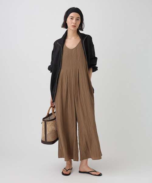 BABYLONE（バビロン）の「【一部カラーWEB限定】ラミージップブルゾン（ブルゾン・レディース・ブラック/ベージュ/ブラウン/ホワイト・フリー）」の21枚目の写真