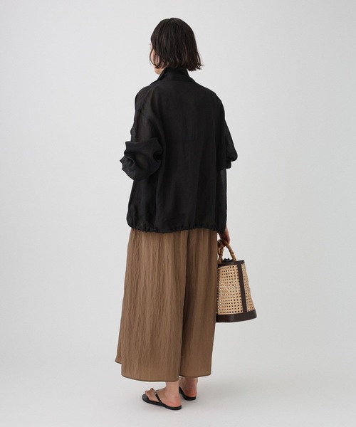 BABYLONE（バビロン）の「【一部カラーWEB限定】ラミージップブルゾン（ブルゾン・レディース・ブラック/ベージュ/ブラウン/ホワイト・フリー）」の22枚目の写真