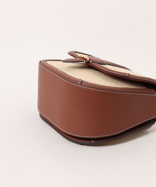 COLE HAAN（コールハーン）の「マリーナ サドルバッグ womens（ショルダーバッグ・レディース・ブラウン・OSFA）」の8枚目の写真