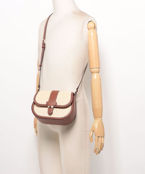 COLE HAAN（コールハーン）の「マリーナ サドルバッグ womens（ショルダーバッグ・レディース・ブラウン・OSFA）」の10枚目の写真