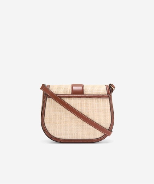 COLE HAAN（コールハーン）の「マリーナ サドルバッグ womens（ショルダーバッグ・レディース・ブラウン・OSFA）」の4枚目の写真