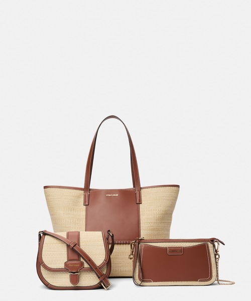 COLE HAAN（コールハーン）の「マリーナ サドルバッグ womens（ショルダーバッグ・レディース・ブラウン・OSFA）」の2枚目の写真