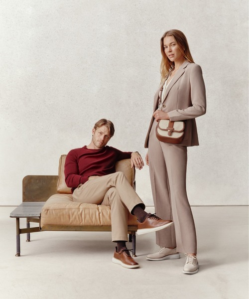 COLE HAAN（コールハーン）の「マリーナ サドルバッグ womens（ショルダーバッグ・レディース・ブラウン・OSFA）」の3枚目の写真