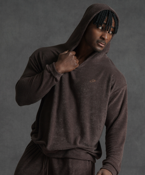 Standard Terry футер парка — brown