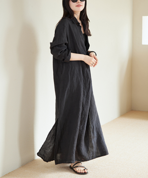 plage（プラージュ）の「LES ATELIERS FRANCAIS DE CONFECTION 別注 SKIPPER ワンピース（ワンピース・レディース・ブラック/ホワイト/Red・36/38）」の18枚目の写真