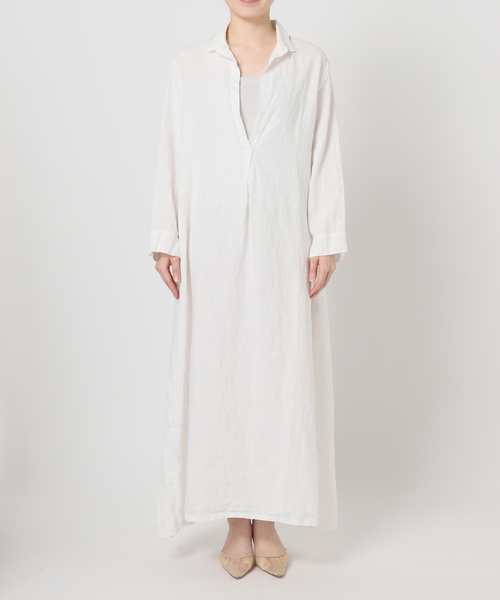 plage（プラージュ）の「LES ATELIERS FRANCAIS DE CONFECTION 別注 SKIPPER ワンピース（ワンピース・レディース・ブラック/ホワイト/Red・36/38）」の7枚目の写真