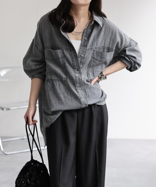 model：156cm 着用サイズ：FREE