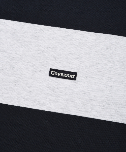COVERNAT(カバーナット)の「ストライプラグビー襟Tシャツネイビー(ポロシャツ・レディース・その他・X-SMALL/SMALL/MEDIUM/LARGE/X-LARGE/XX-LARGE)」の7枚目の写真