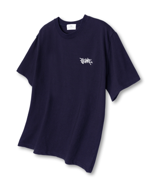 TI.GLAKE(ティーグレイク)の「サンダーリーフ オーバーサイズ 半袖Tシャツ ネイビー(Tシャツ/カットソー・メンズ・その他・LARGE/X-LARGE/XX-LARGE)」の2枚目の写真