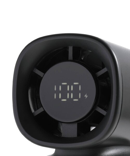 BIRTHDAY BAR（バースデイバー）の「〈風量調節100段階〉ナトリウムイオン電池搭載コンパクト大風量ハンディーファン（生活家電・レディース・ホワイト/グリーン/ブラック・0）」の9枚目の写真