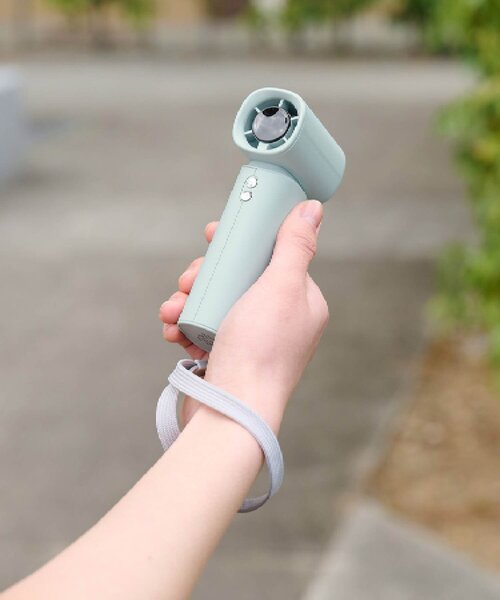 BIRTHDAY BAR（バースデイバー）の「〈風量調節100段階〉ナトリウムイオン電池搭載コンパクト大風量ハンディーファン（生活家電・レディース・ホワイト/グリーン/ブラック・0）」の15枚目の写真