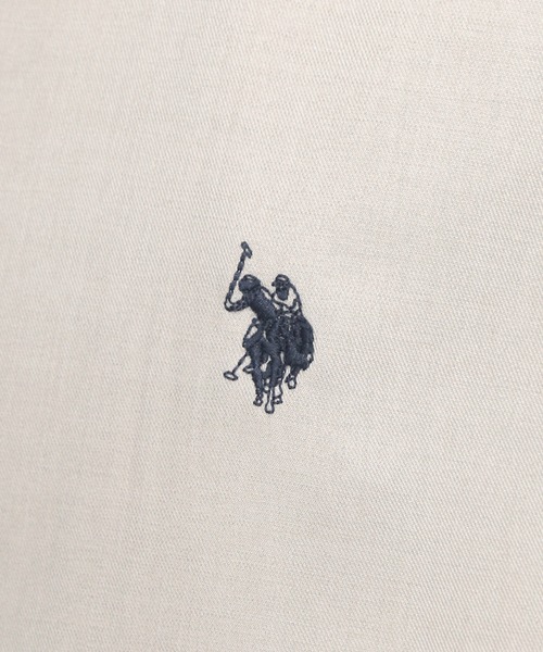 U.S. POLO ASSN.(ユーエスポロアッスン)の「U.S. POLO ASSN. (ユーエスポロアッスン) イージーパンツ PLM62500 ワンポイント ロゴ刺繍 ルーズ テーパードパンツ ウエストゴム ウエスト紐付 ユニセックス(その他パンツ・メンズ・グレー/ブルー/ブラック・M/LL/L)」の4枚目の写真