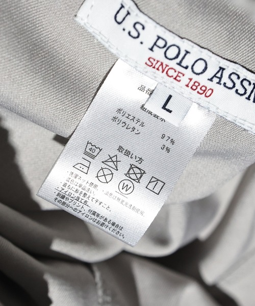 U.S. POLO ASSN.(ユーエスポロアッスン)の「U.S. POLO ASSN. (ユーエスポロアッスン) イージーパンツ PLM62500 ワンポイント ロゴ刺繍 ルーズ テーパードパンツ ウエストゴム ウエスト紐付 ユニセックス(その他パンツ・メンズ・グレー/ブルー/ブラック・M/LL/L)」の15枚目の写真