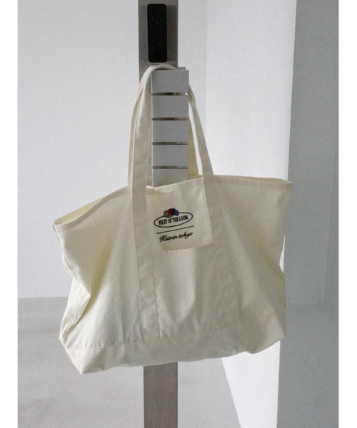 Katrin TOKYO(カトリーントーキョー)の「【FRUIT OF THE LOOM × Katrin TOKYO】bucket tote(トートバッグ・レディース・グリーン/アイボリー/ブルー・FREE)」の9枚目の写真