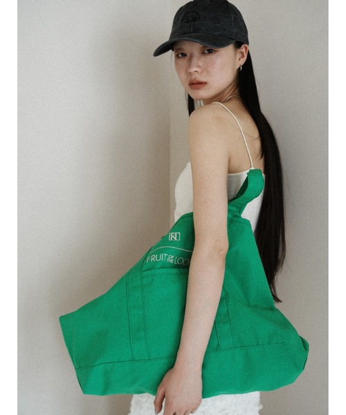 Katrin TOKYO(カトリーントーキョー)の「【FRUIT OF THE LOOM × Katrin TOKYO】bucket tote(トートバッグ・レディース・グリーン/アイボリー/ブルー・FREE)」の17枚目の写真