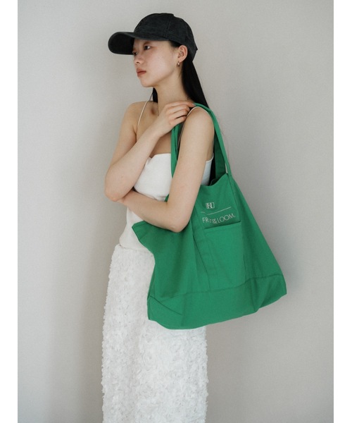 Katrin TOKYO(カトリーントーキョー)の「【FRUIT OF THE LOOM × Katrin TOKYO】bucket tote(トートバッグ・レディース・グリーン/アイボリー/ブルー・FREE)」の22枚目の写真