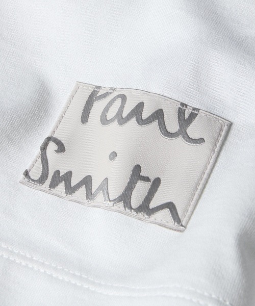 Paul Smith（ポールスミス）の「“Cropped logo” 半袖Tシャツ【163513 919T】（Tシャツ/カットソー・メンズ・ホワイト/ブラック・MEDIUM/SMALL/XX-LARGE/X-LARGE/LARGE）」の6枚目の写真