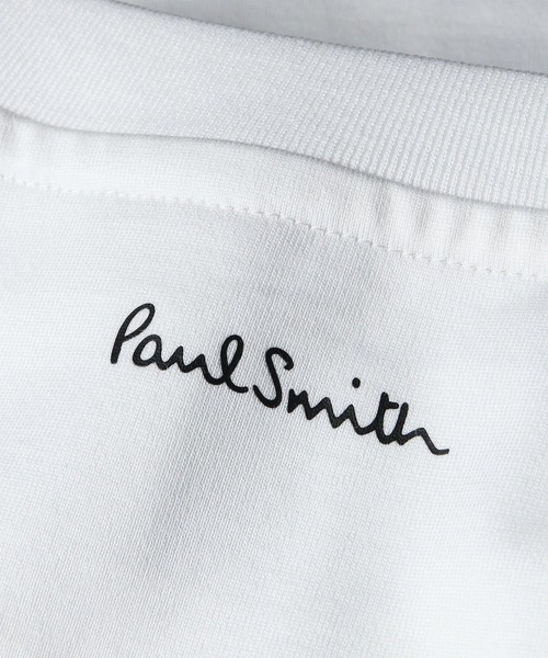 Paul Smith（ポールスミス）の「“Cropped logo” 半袖Tシャツ【163513 919T】（Tシャツ/カットソー・メンズ・ホワイト/ブラック・MEDIUM/SMALL/XX-LARGE/X-LARGE/LARGE）」の7枚目の写真