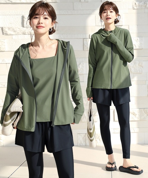 3-PIECE LONG SKIRT SWIM SET（水着）｜CLANE（クラネ）のファッション