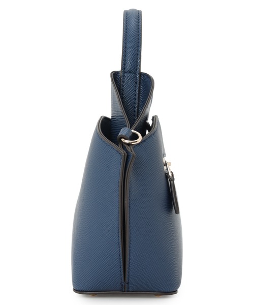 Guess（ゲス）の「PATSIE Mini Tote ミニトート ショルダーバッグ（ショルダーバッグ・レディース・パープル/ネイビー/オフホワイト/ブラック・ONE SIZE）」の6枚目の写真