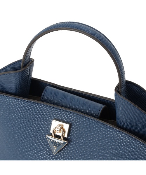 Guess（ゲス）の「PATSIE Mini Tote ミニトート ショルダーバッグ（ショルダーバッグ・レディース・パープル/ネイビー/オフホワイト/ブラック・ONE SIZE）」の9枚目の写真