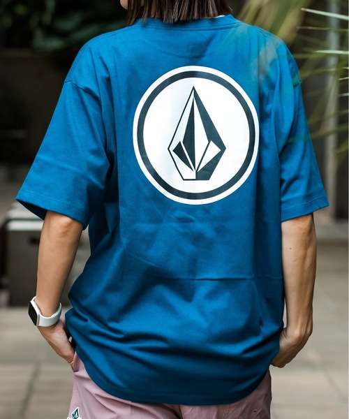 VOLCOM（ボルコム）の「VOLCOM メンズ CIRCLE STONE SS Tシャツ 【2026年春夏モデル】（Tシャツ/カットソー・メンズ・ホワイト/ブラック/ネイビー・MEDIUM/LARGE/X-LARGE）」の3枚目の写真