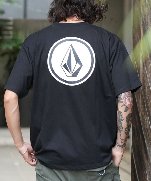 VOLCOM（ボルコム）の「VOLCOM メンズ CIRCLE STONE SS Tシャツ 【2026年春夏モデル】（Tシャツ/カットソー・メンズ・ホワイト/ブラック/ネイビー・MEDIUM/LARGE/X-LARGE）」の2枚目の写真