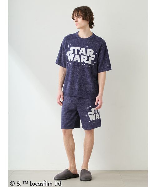gelato pique（ジェラートピケ）の「【STAR WARS】【メンズ】スムーズィーキャラクタージャガードプルオーバー（ルームウェア/パジャマ・メンズ・クリーム/ネイビー/ミント・M/L）」の6枚目の写真