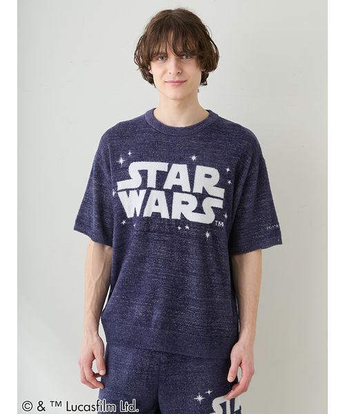 gelato pique（ジェラートピケ）の「【STAR WARS】【メンズ】スムーズィーキャラクタージャガードプルオーバー（ルームウェア/パジャマ・メンズ・クリーム/ネイビー/ミント・M/L）」の8枚目の写真