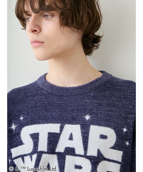gelato pique（ジェラートピケ）の「【STAR WARS】【メンズ】スムーズィーキャラクタージャガードプルオーバー（ルームウェア/パジャマ・メンズ・クリーム/ネイビー/ミント・M/L）」の11枚目の写真