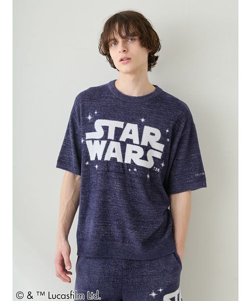 gelato pique（ジェラートピケ）の「【STAR WARS】【メンズ】スムーズィーキャラクタージャガードプルオーバー（ルームウェア/パジャマ・メンズ・クリーム/ネイビー/ミント・M/L）」の16枚目の写真