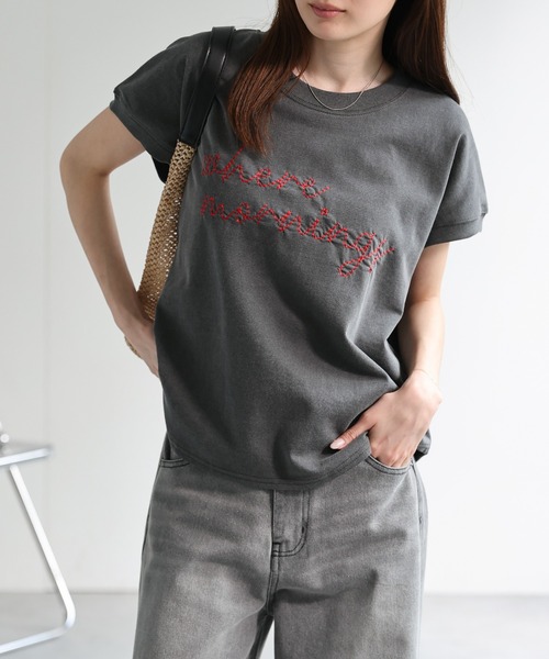 model：162cm 着用サイズ：F