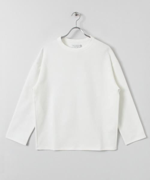 URBAN RESEARCH（アーバンリサーチ）の「UR ポンチルーズ8分袖Tシャツ（Tシャツ/カットソー・メンズ・ベージュ/グレー/ブラック/ホワイト・MEDIUM/LARGE）」の5枚目の写真