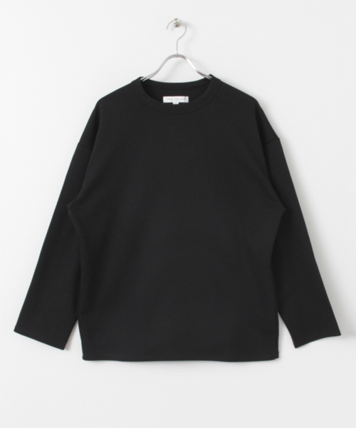 URBAN RESEARCH（アーバンリサーチ）の「UR ポンチルーズ8分袖Tシャツ（Tシャツ/カットソー・メンズ・ベージュ/グレー/ブラック/ホワイト・MEDIUM/LARGE）」の7枚目の写真