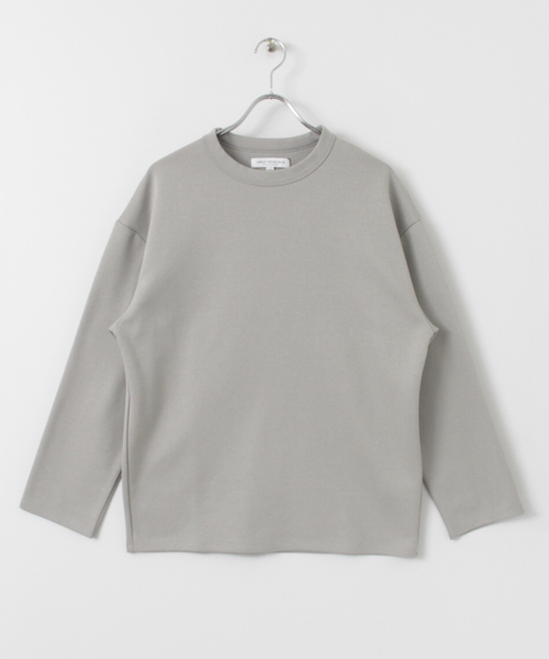 URBAN RESEARCH（アーバンリサーチ）の「UR ポンチルーズ8分袖Tシャツ（Tシャツ/カットソー・メンズ・ベージュ/グレー/ブラック/ホワイト・MEDIUM/LARGE）」の8枚目の写真