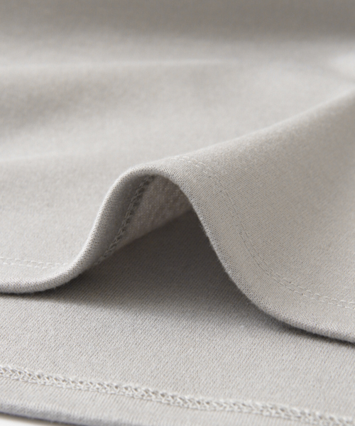 URBAN RESEARCH（アーバンリサーチ）の「UR ポンチルーズ8分袖Tシャツ（Tシャツ/カットソー・メンズ・ベージュ/グレー/ブラック/ホワイト・MEDIUM/LARGE）」の11枚目の写真