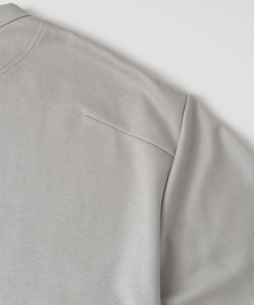 URBAN RESEARCH（アーバンリサーチ）の「UR ポンチルーズ8分袖Tシャツ（Tシャツ/カットソー・メンズ・ベージュ/グレー/ブラック/ホワイト・MEDIUM/LARGE）」の14枚目の写真