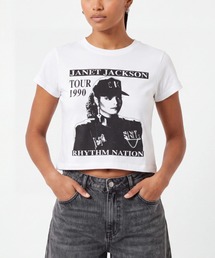 【T23】【ROCK-OFF/ロックオフ】WOMEN'S CROP T-SHIRT ROCKOFF257